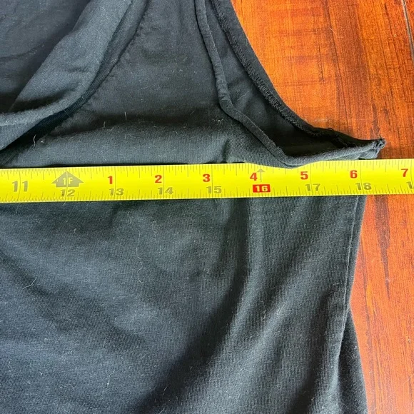 Prairie Underground Falconet sleeveless dress organic black USA lagenlook large - Picture 6 of 9